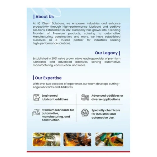 Industrial Lubricants Oil Additives