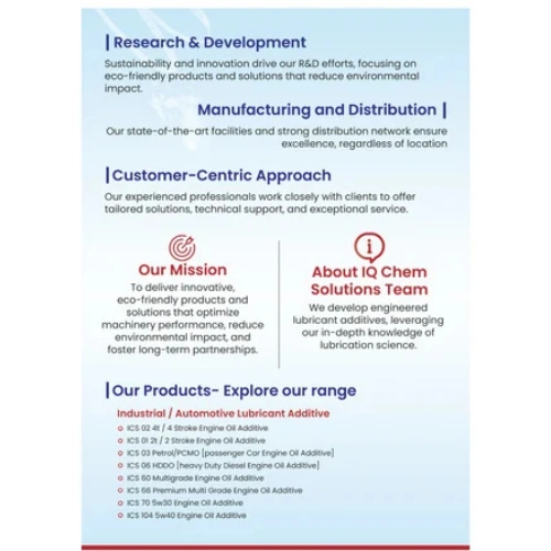 Industrial Lubricants Oil Additives