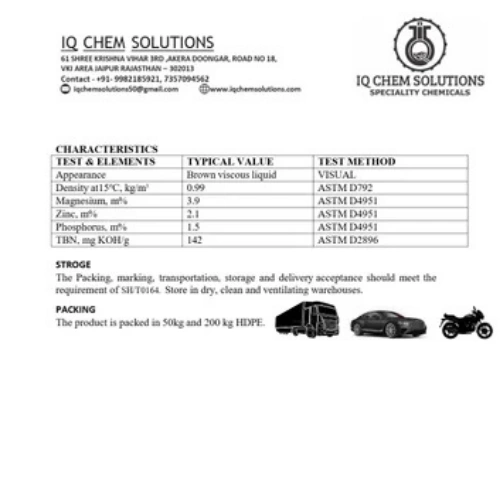 Synthetic Engine Oil Additive